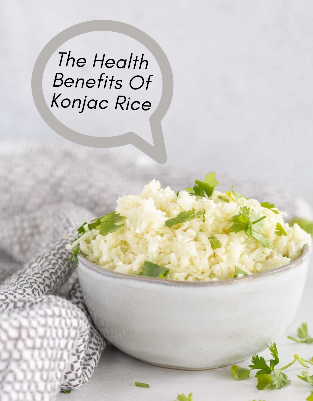 The Health Benefits Of Konjac Rice